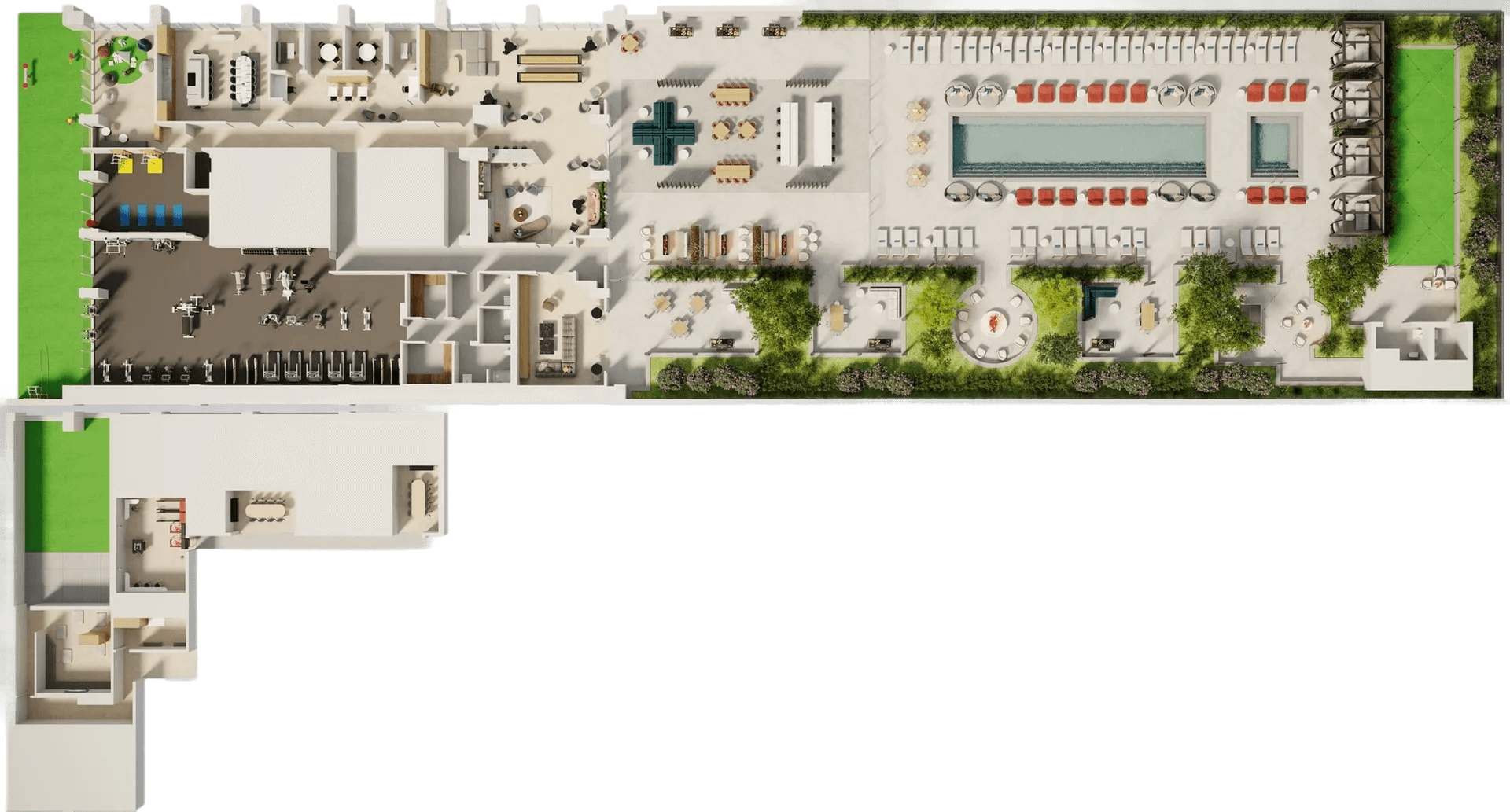 River North Amenities Floor plan