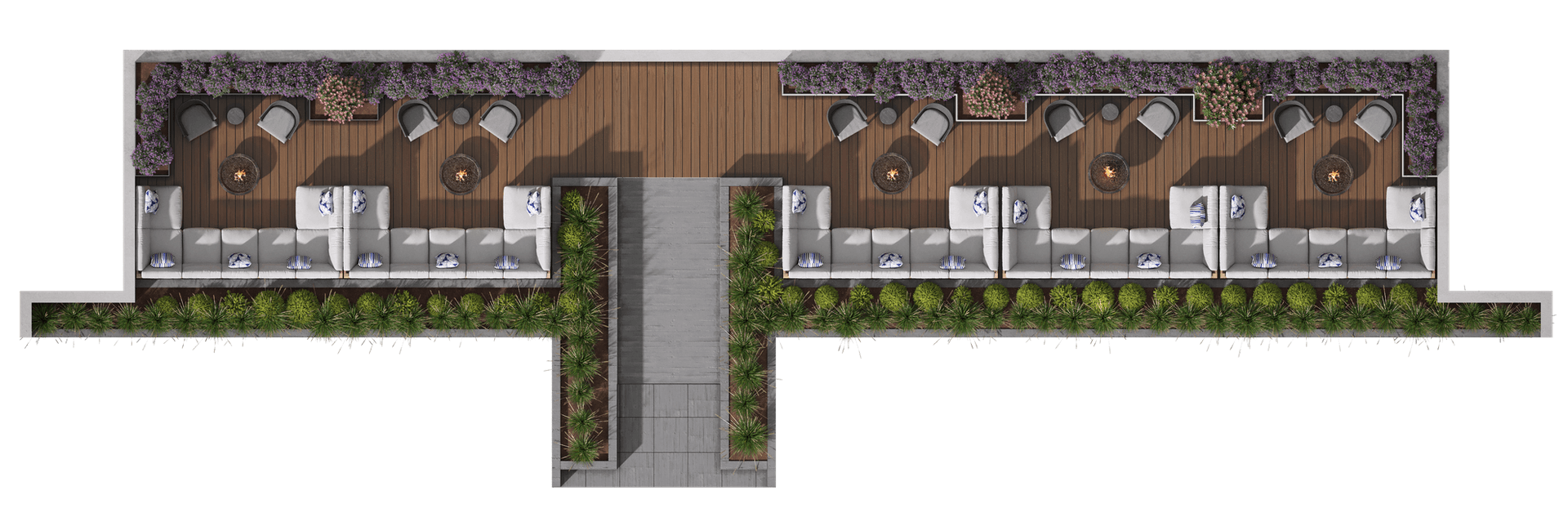 Hollywood - Outdoor Roofdeck floor plan