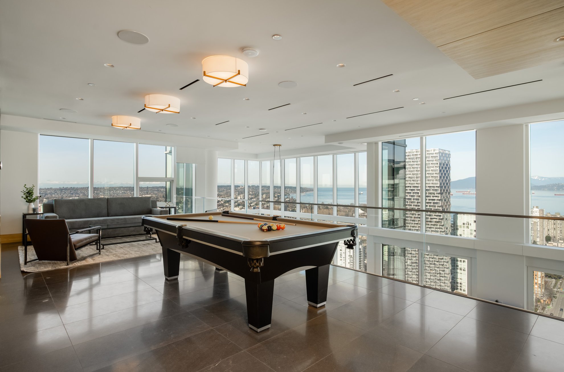 The Charleson Penthouse at Level Richards_Pool Table