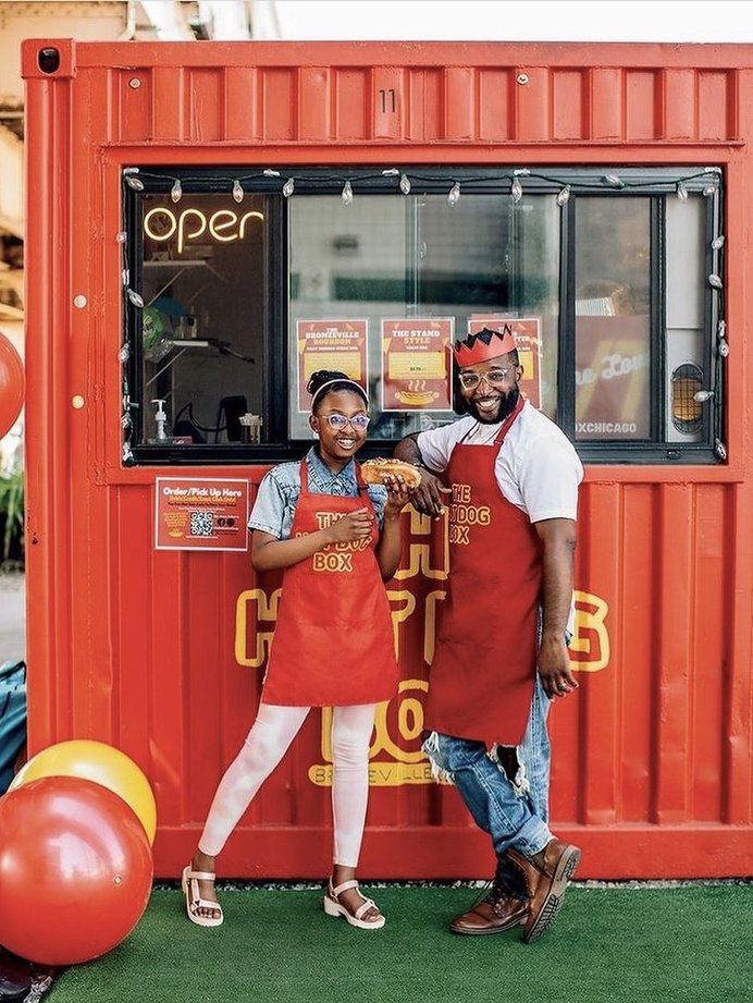 Black Owned Business The Hot Dog Box