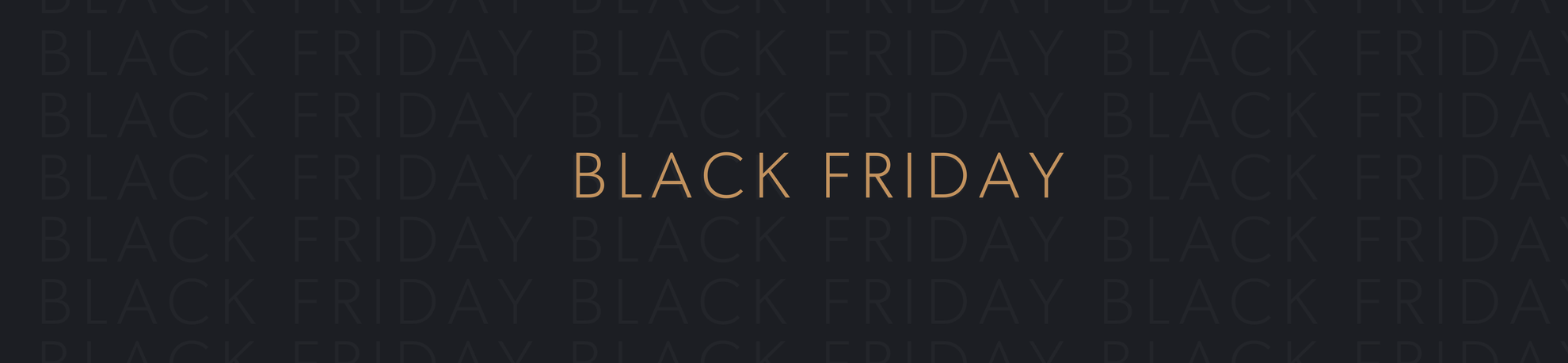 Black Friday Banner - Desktop