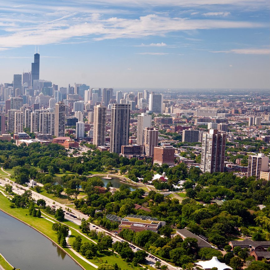 Chicago City View via Choose Chicago