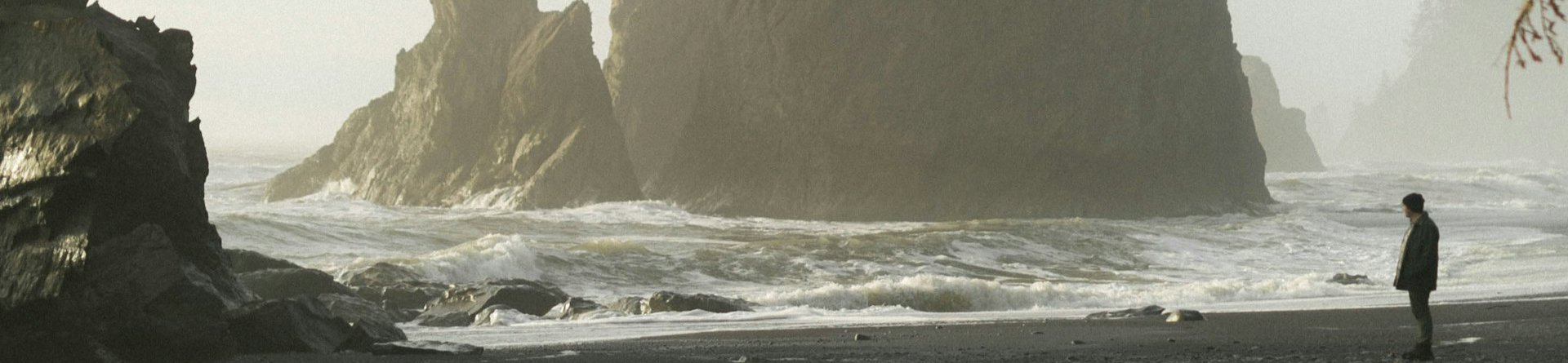 Rialto Beach Sea Stacks in Olympic National Park