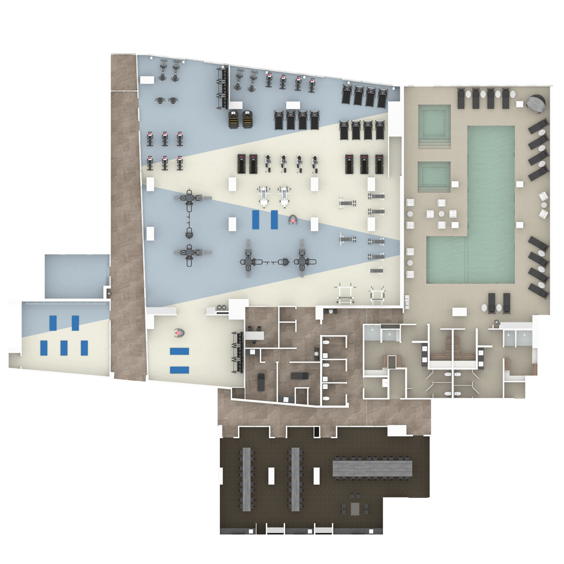 South Lake Union Level 1 floor plan