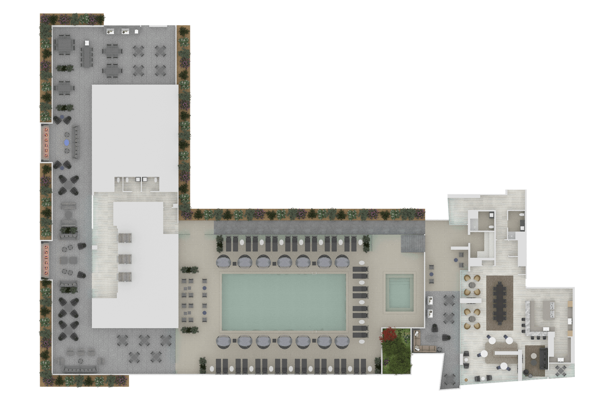 South Lake Union Level 13 floor plan
