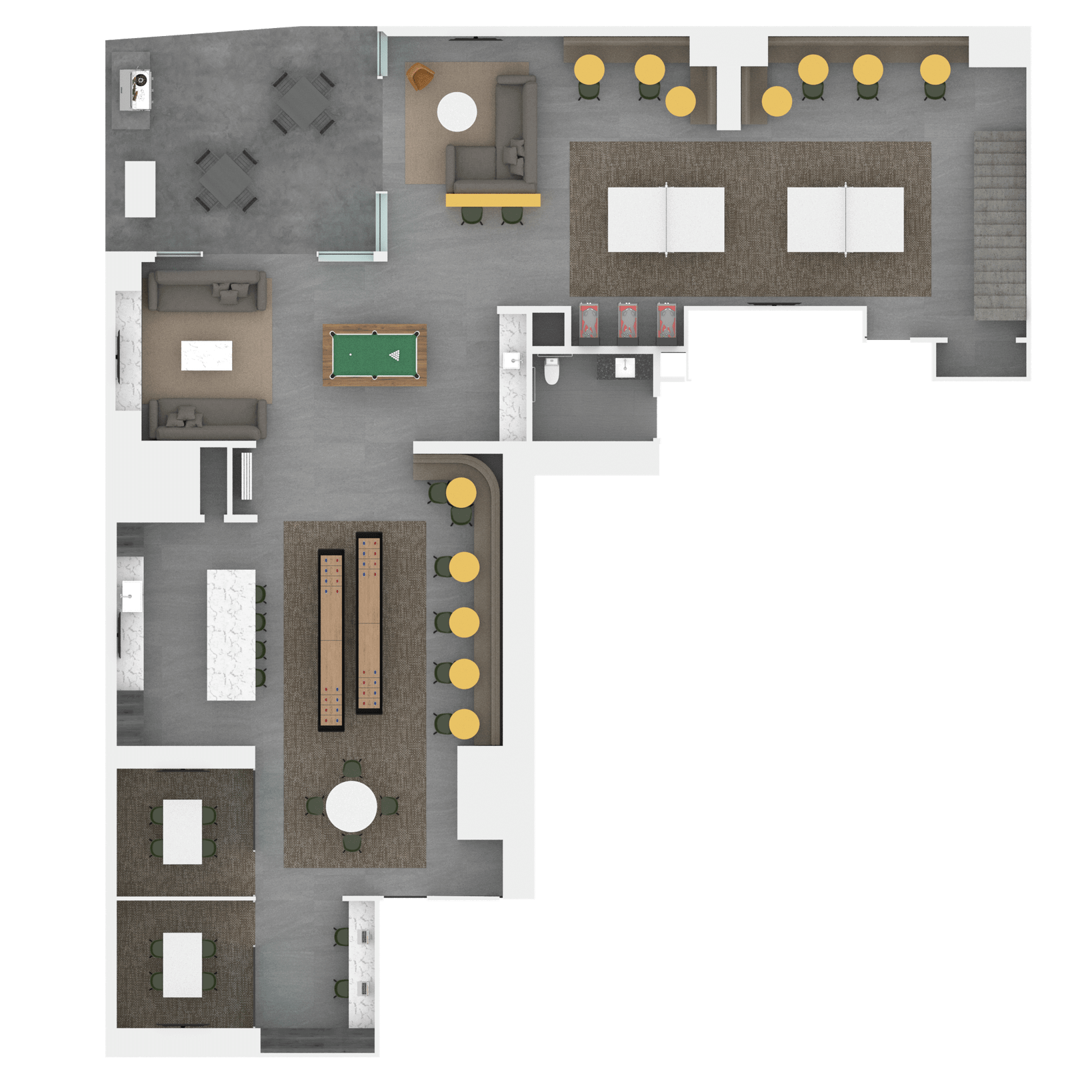 South Lake Union Level 4 floor plan
