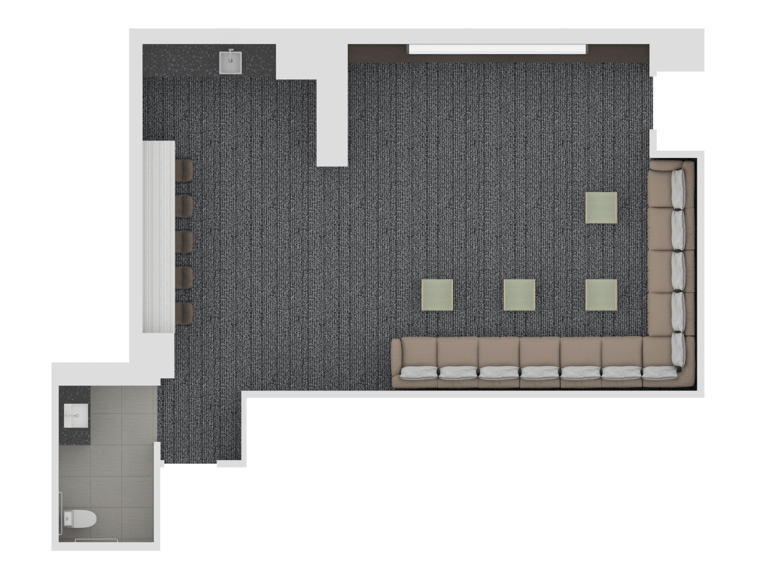 South Lake Union Level 3 floor plan